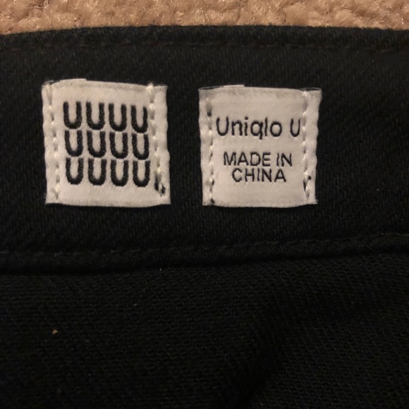 Black denim Uniqlo skirt - Picture 3 of 5